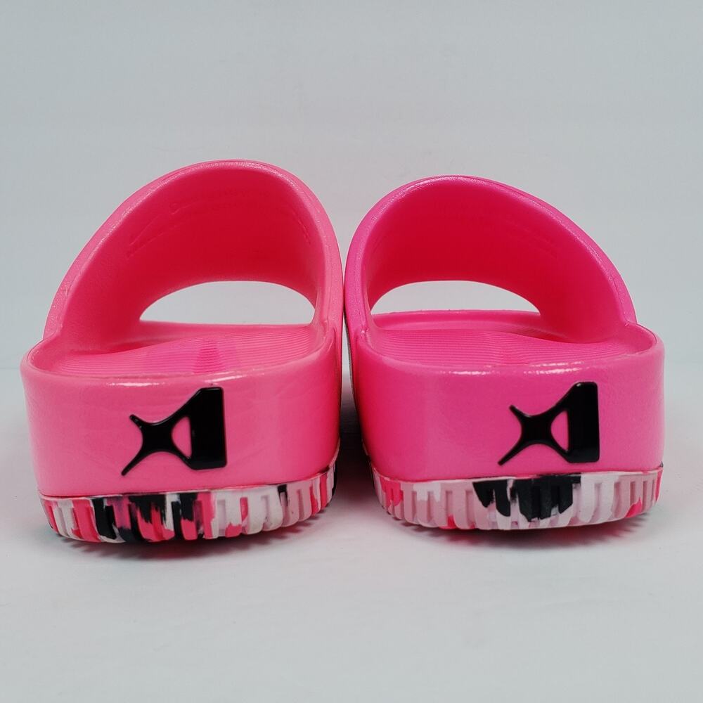 Nike Calm Slide x A'One A'ja Wilson Womens Sz 8 Hyper Pink Slip On Slide Sandals - Picture 7 of 14